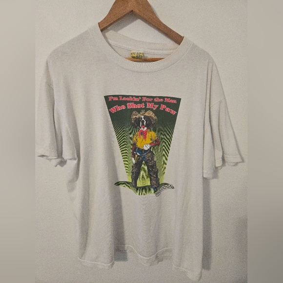 Big Dogs Other - Vintage Big Dogs Shirt “ I’m Looking For The Man That Shot My Paw!” Kids XL